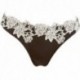 Push-up-BH als Set, inkl. String, black-champagne